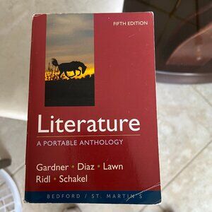 Text Book - Literature: A Portable Anthology Fifth Edition